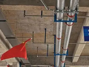 下陆管廊支架的安装方法